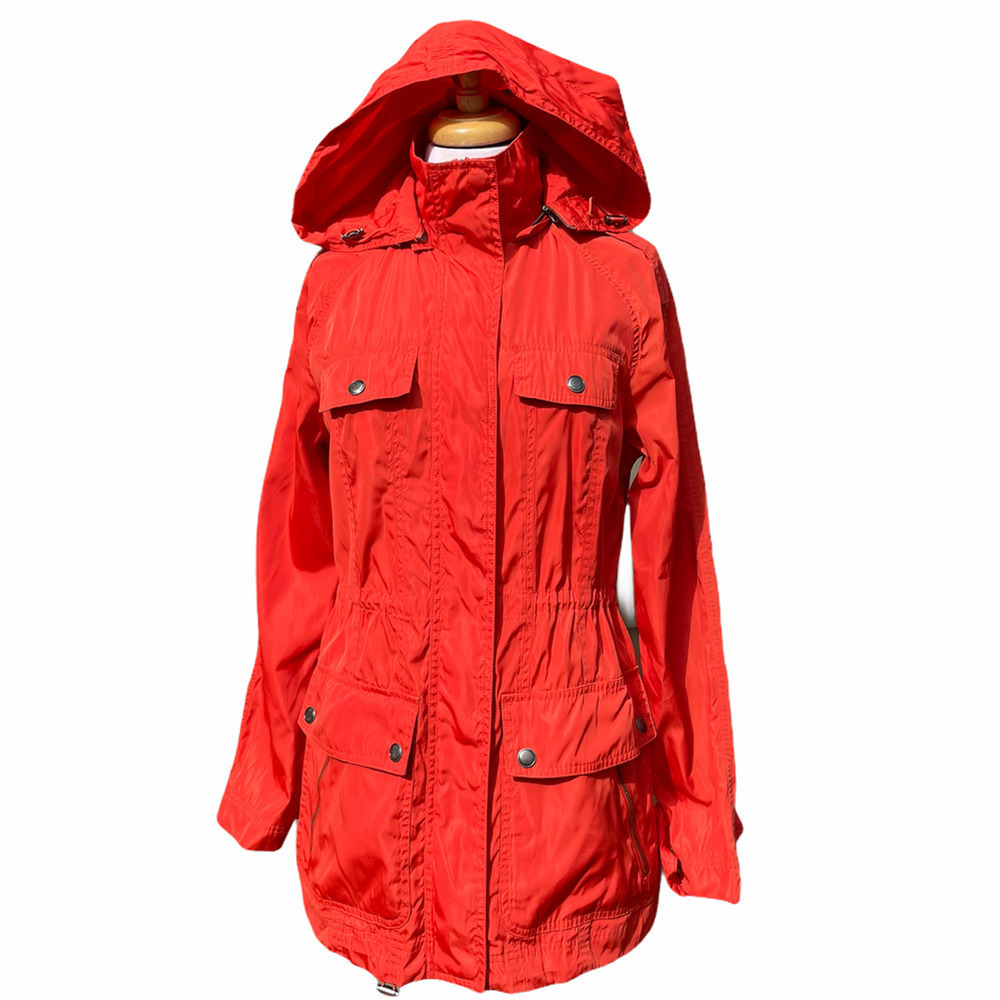 a.n.a. A New Approach Orange Packable Jacket - Medium